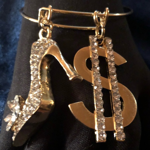 Rhinestone Bangles - Picture 3 of 3